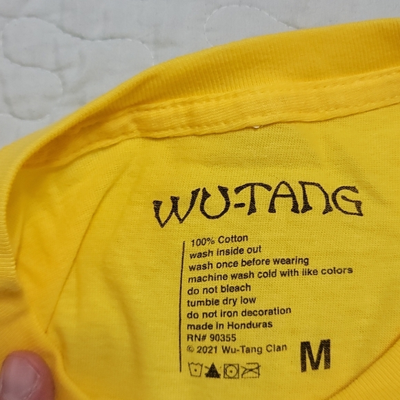 NWOT Wu-Tang Clan Branded T-Shirt Sz M - Picture 4 of 4